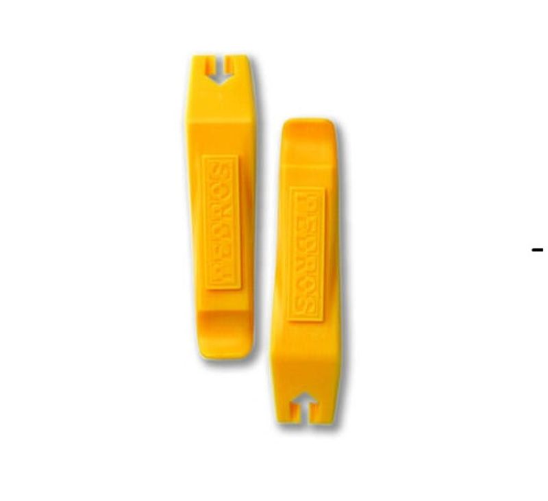 Pedro's Tire Levers Dekkspaker 2 stk Gul