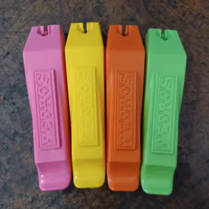 Pedro's Tire Levers Dekkspaker 2 stk Gul