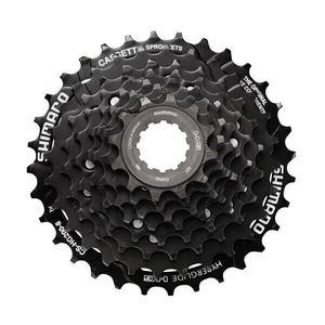 Shimano HG200 8-Delt Kassett 12-32T Sort